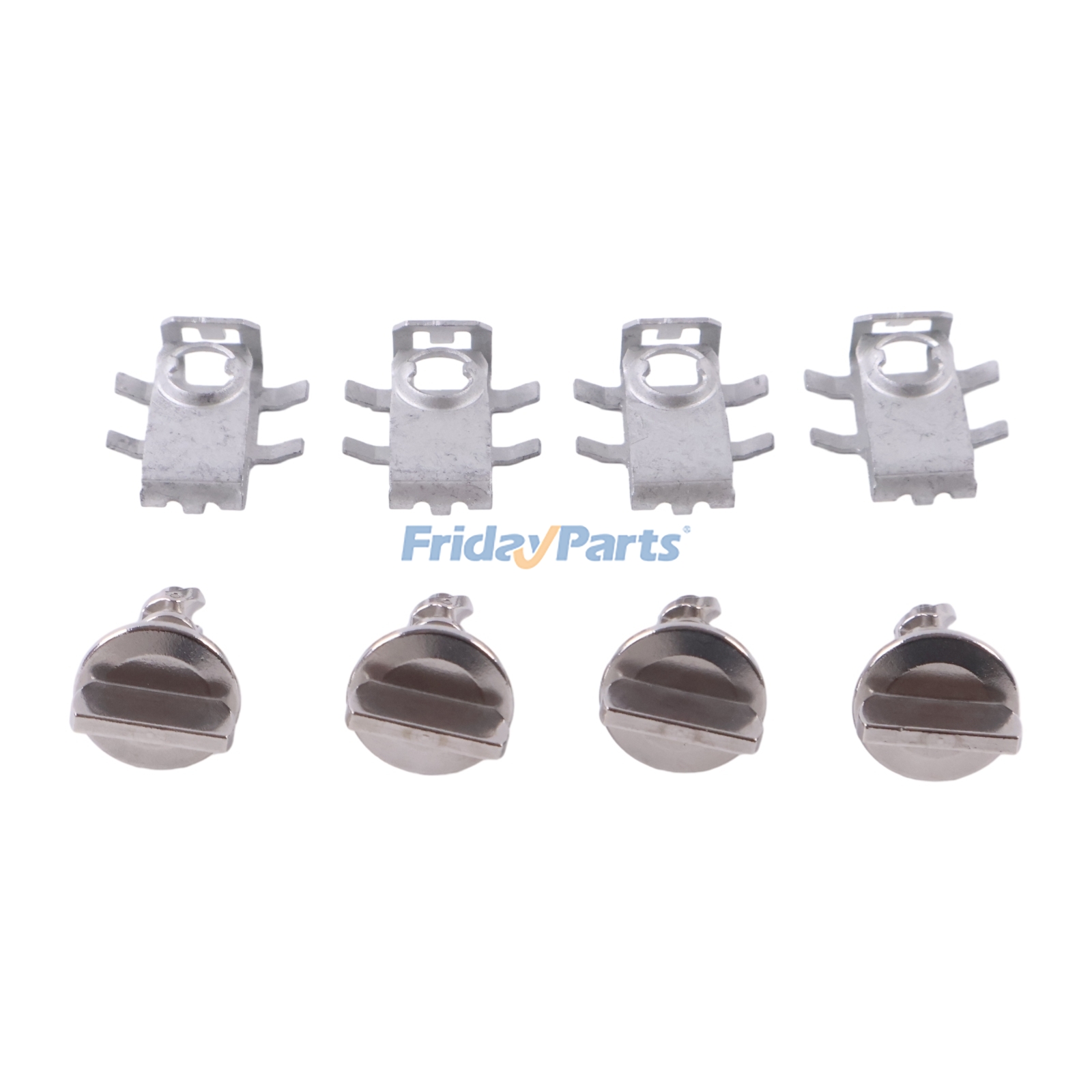 FridayParts 4 Pieces Engine Shield Cover Thumb Pin And 4 Nuts