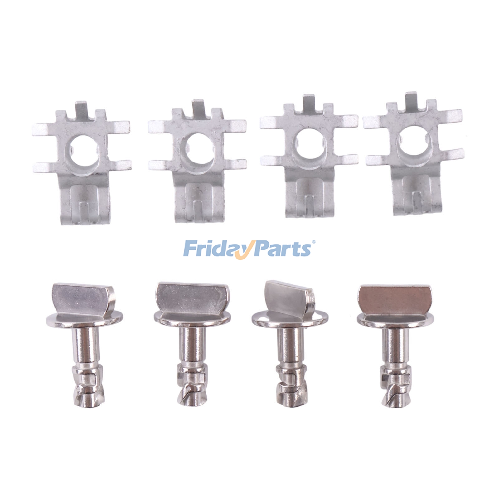 Vehicle 4 Pieces Engine Shield Cover Thumb Pin And 4 Nuts