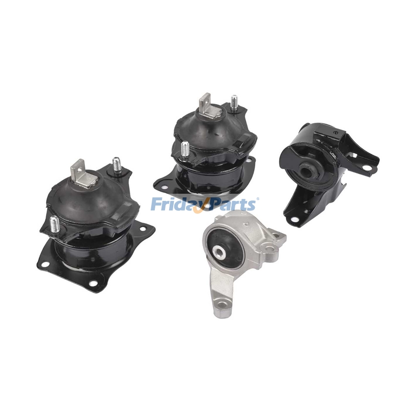4 Pieces Engine & Transmission Mount 50830-SEP-A21 50810-STX-A02 50820-STX-A02 50850-STX-A03 for Acura MDX V6 3.7L 2007-2009
