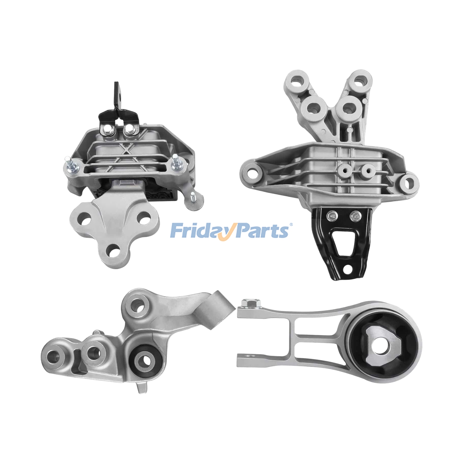 4 piezas de soporte de motor y transmisión 68485537AA 68224744AB 68224746AD 68224742AD para Chrysler Pacifica Voyager 2017-2026
