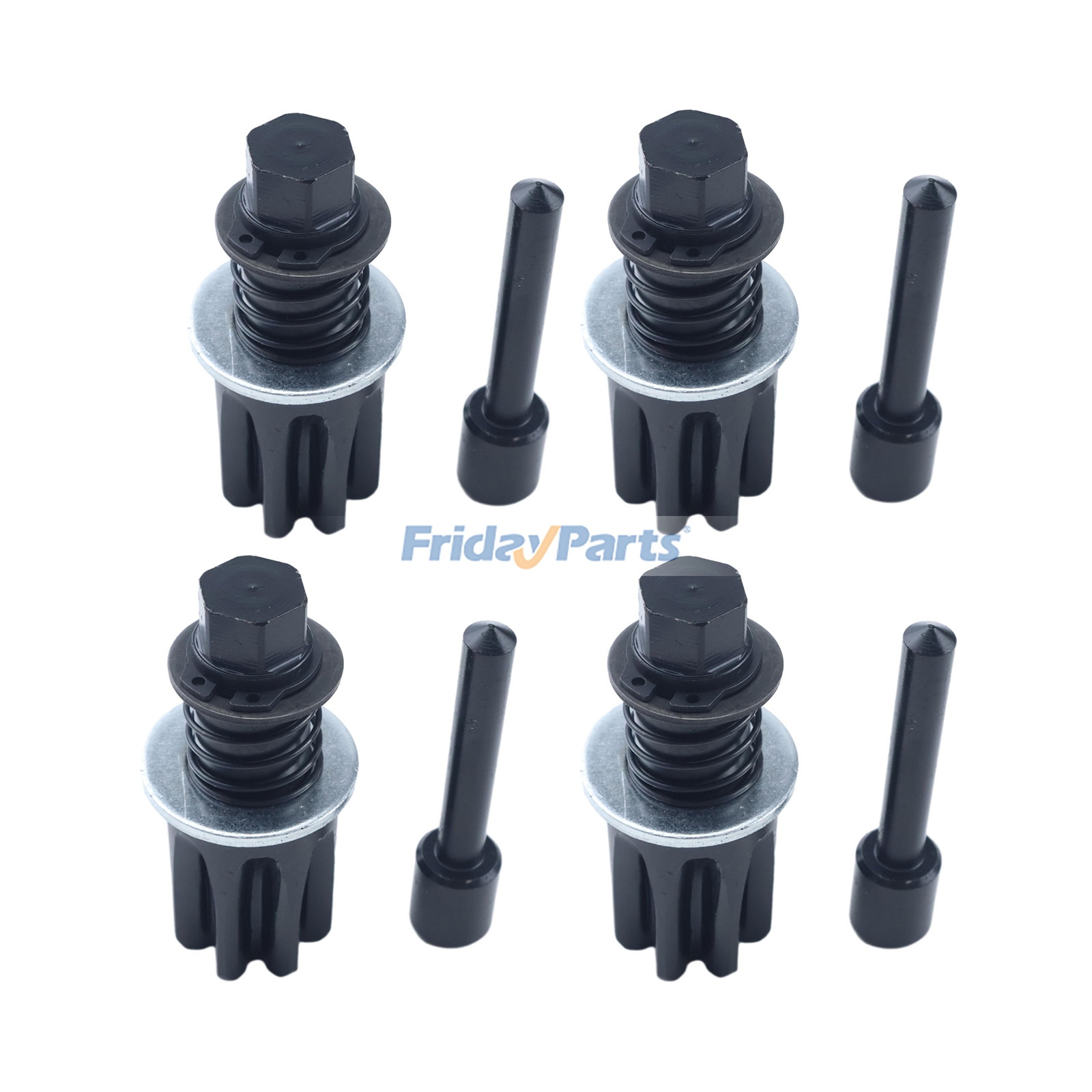Kit di 4 utensili per la tornitura del motore JDE81-1 JDE81-4 per trattori John Deere 4045 6068 5103 5203 5303 5403 5045 5055 5065 5075 5204