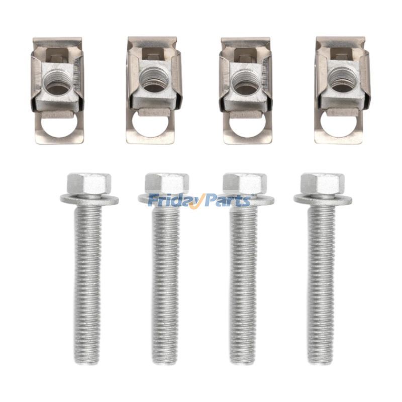 4 stück Abgaskrümmer Bolzen U Mutter Hardware Kit 6036684AA für Dodge Dakota Ram 1500 Jeep Wrangler 2004-2024