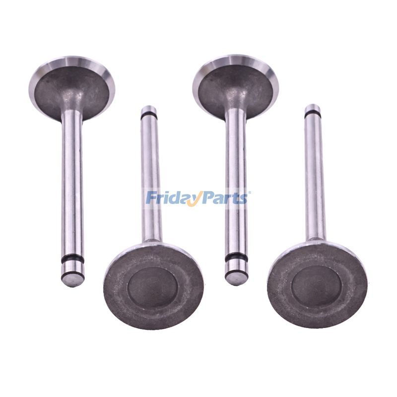 4 piezas de válvula de escape 13715-76014-71 para carretilla elevadora Toyota Engine 4Y 2TG 5FG 6FG 7FG 8FG FGZN20 FGZN25 FGZN30 02-5FG30 30-8FGN15 40-7FGK25 42-6FGF15