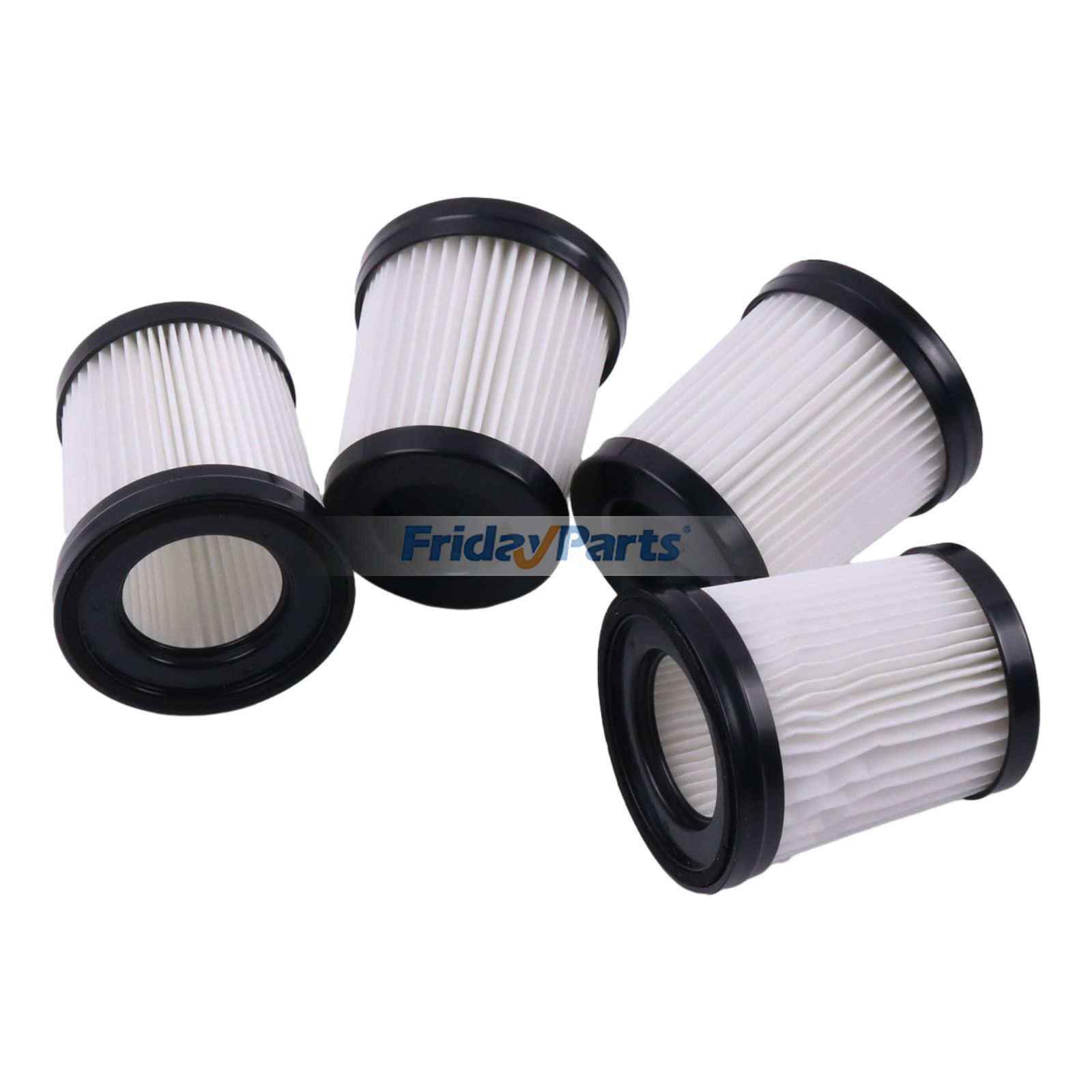 4 Stück Filterersatz für Fabuletta FSV101 FSV001 Girnoor G160 G165 Akku-Staubsauger