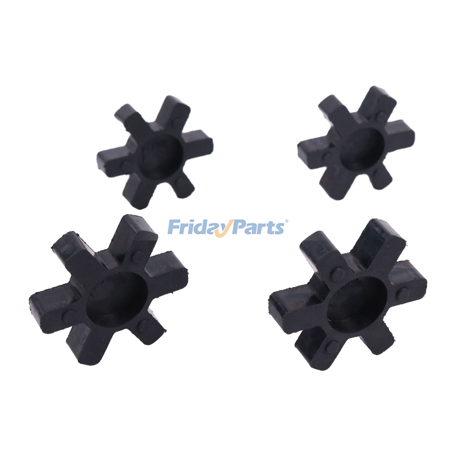 4 Pieces Flexible Spider Insert for Lovejoy Martin L-Jaw Coupling L095 L090