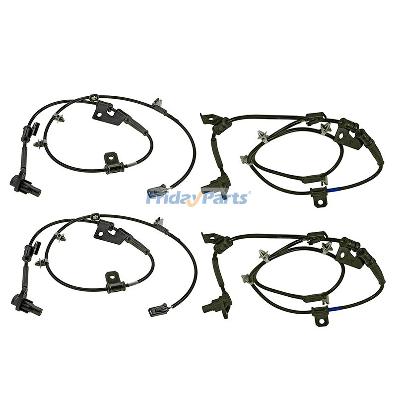 4 Pieces Front & Rear ABS Wheel Speed Sensor 95670-2C600 for Hyundai Tiburon 2001-2008