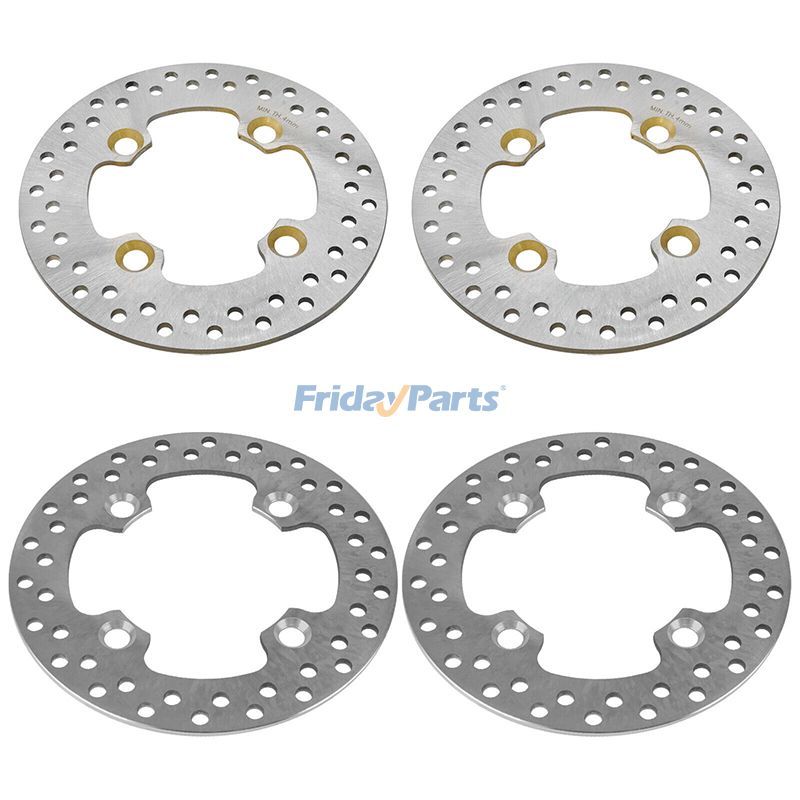 Disques de frein avant et arrière 4 pièces 5254999 pour Polaris RZR XP 900 2011-2013