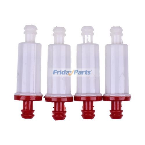 T424147 4 Pieces Fuel Filter AM107314 for John Deere Engine 4045 6068 6081 6125 ...