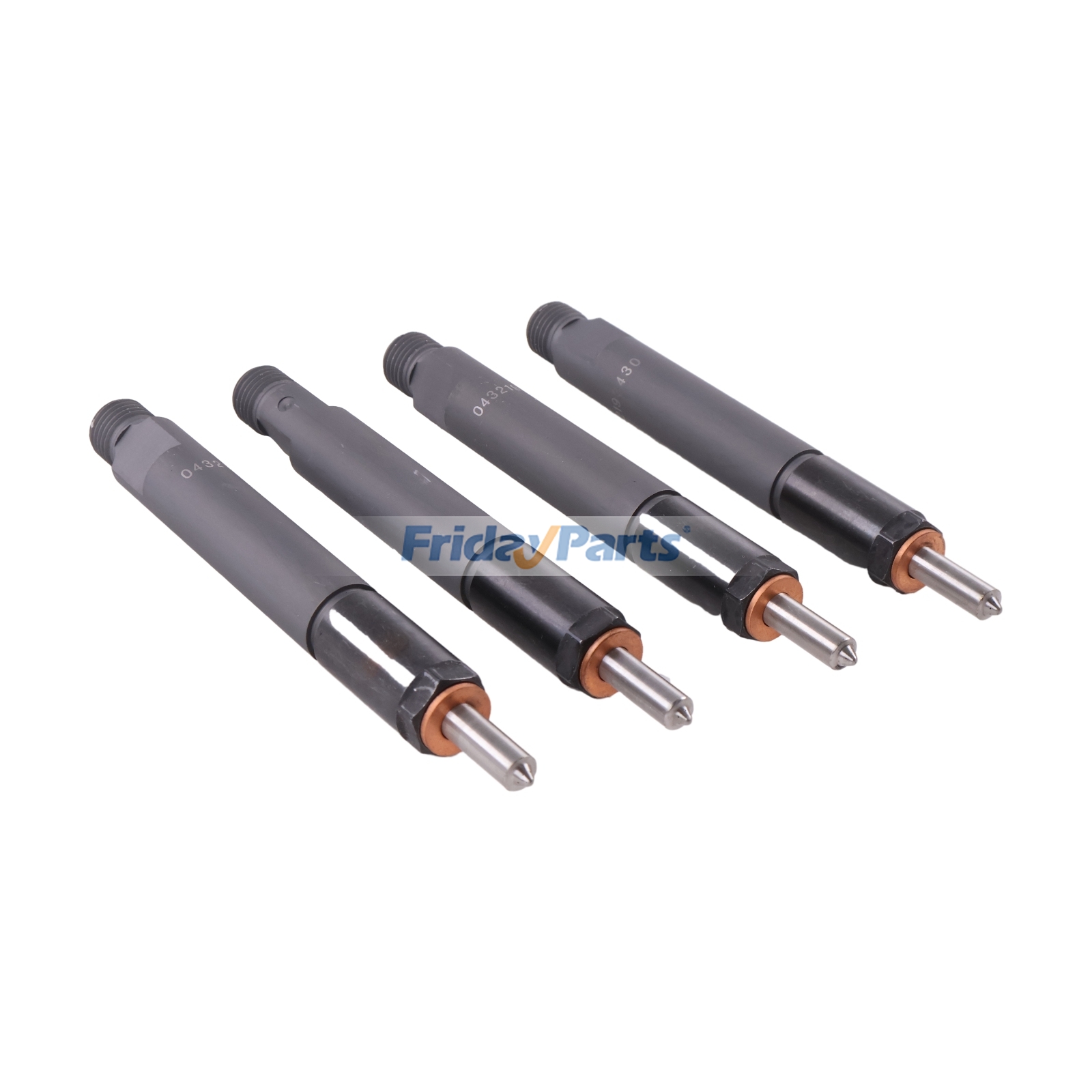 Inyector de combustible de 4 piezas 02113690 para motor Deutz TCD2013L04 de FridayParts