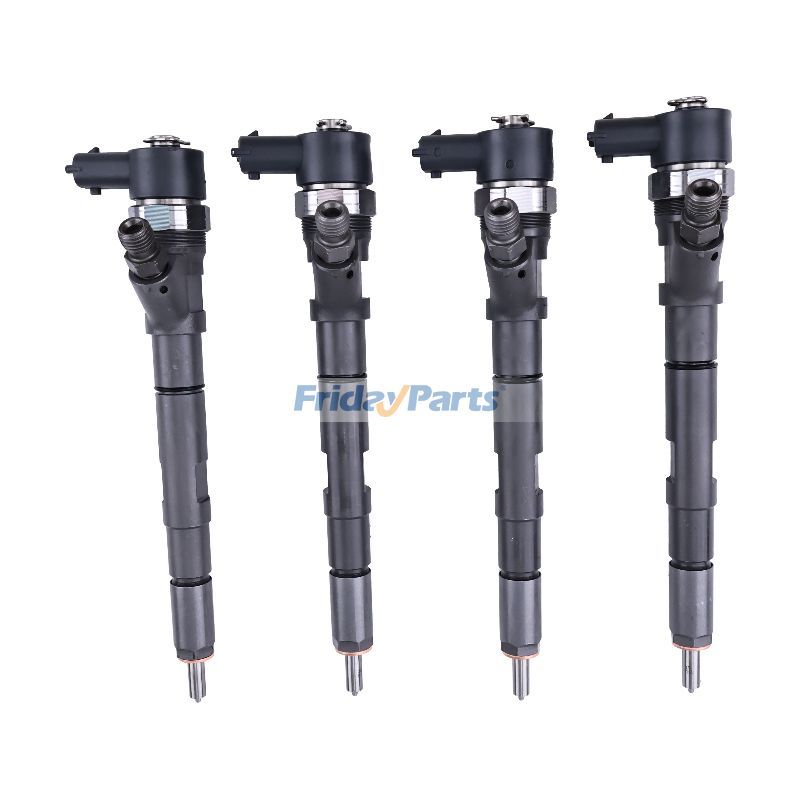 4 Pieces Fuel Injector 0445110092 33800-4A000 for Bosch CRDI Hyundai H-1 H350 Starex Kia Sorento