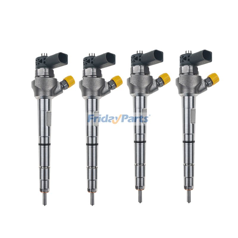 4 Pieces Fuel Injector 04L130277AJ 0445110477 for Audi A3 Seat Leon Skoda Octavia III Volkswagen Golf VII 2012-2020