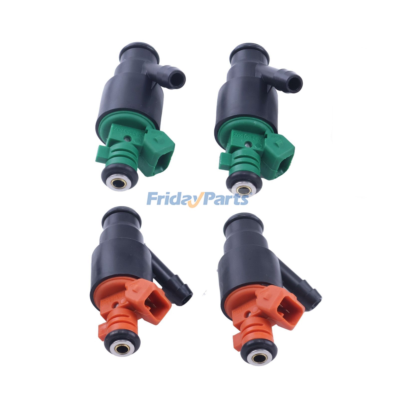 Inyector de combustible de 4 piezas 0K01D-13260 0K01D-13250 para Kia Sportage 2.0L 1997-2002 para Vehículo Para Kia FridayParts