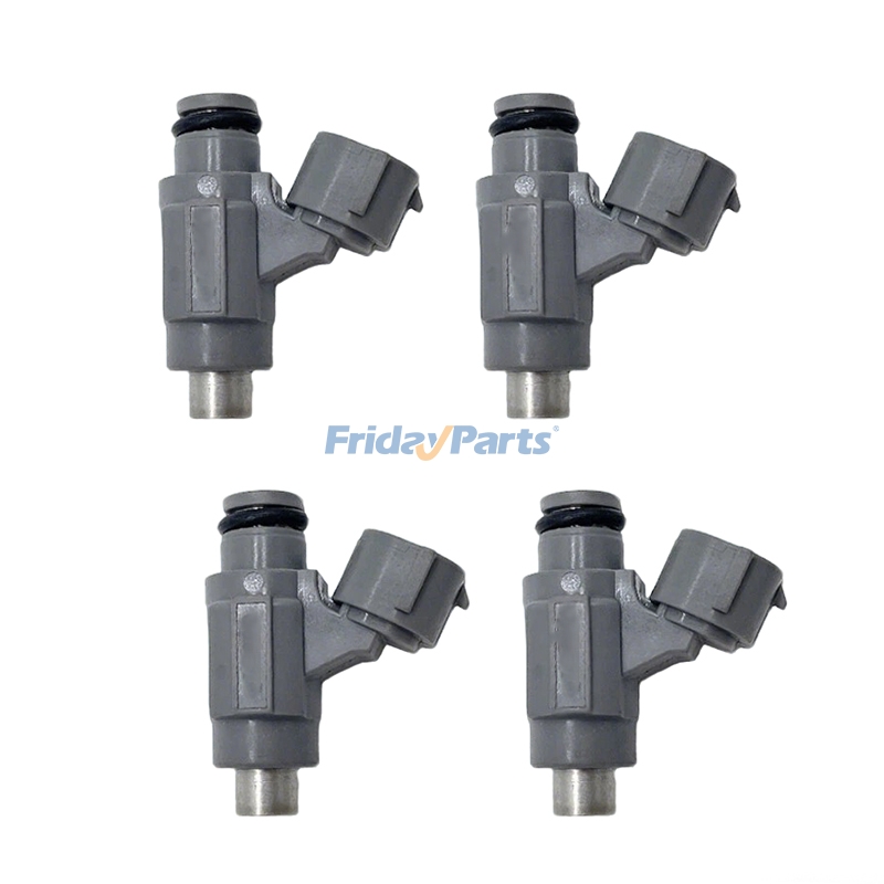 4 Pieces Fuel Injector 15710-14J10 for Suzuki Motorcycle GSX-R600 GSX-R750 2011-2024