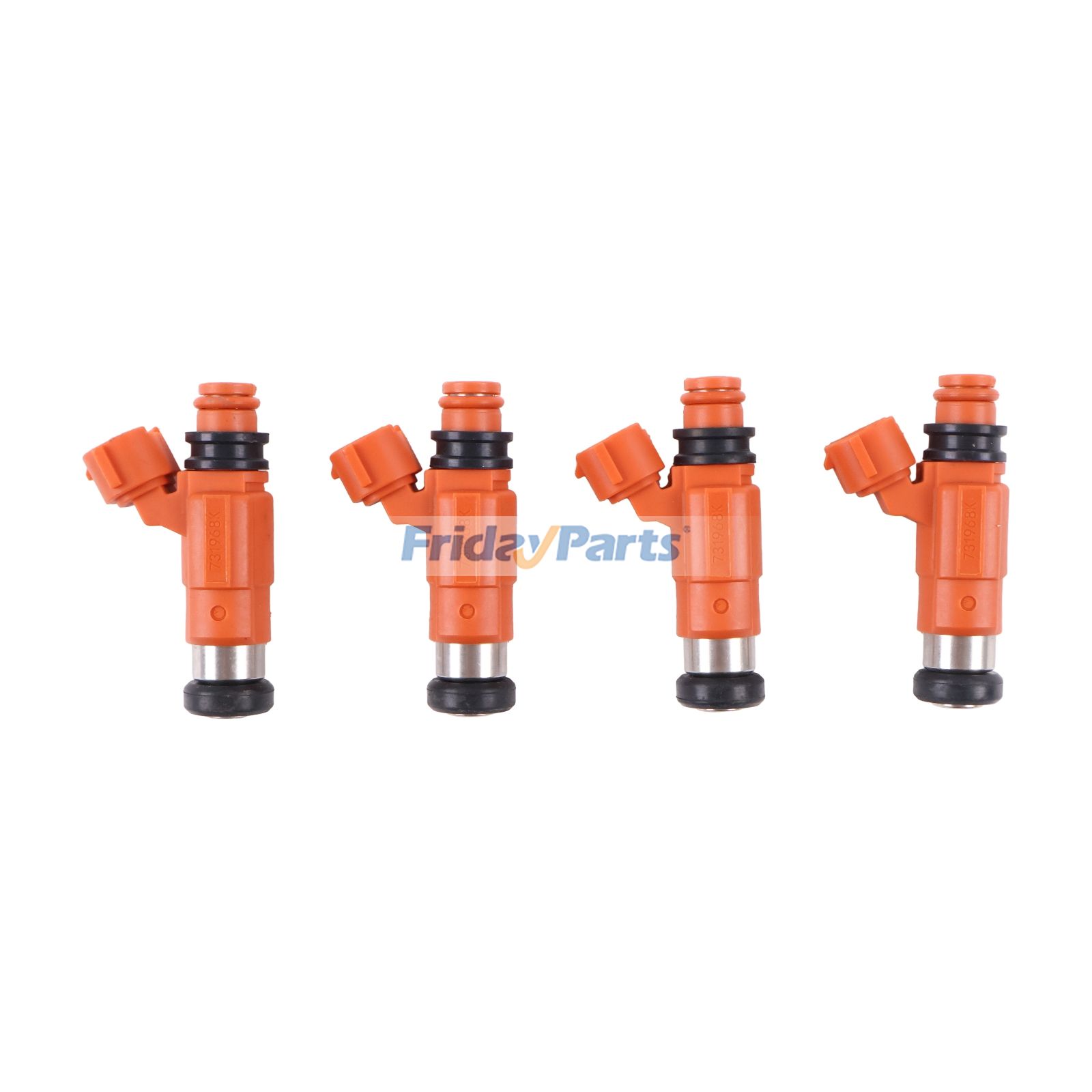 4 Pieces Fuel Injector 15710-65D00 for Suzuki DF90 DF100 DF115 DF140 Mercury 115HP 4 Stroke Outboard