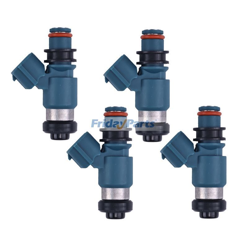 4 Pieces Fuel Injector 16450-MFL-003 for 2009-2019 Honda Motorcycle CBR1000RR ABS