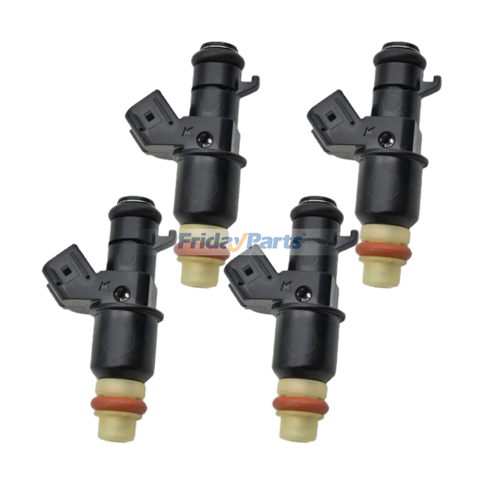ICHI  Inyector de combustible de 4 piezas 16450-PWC-J01 para Honda Civic