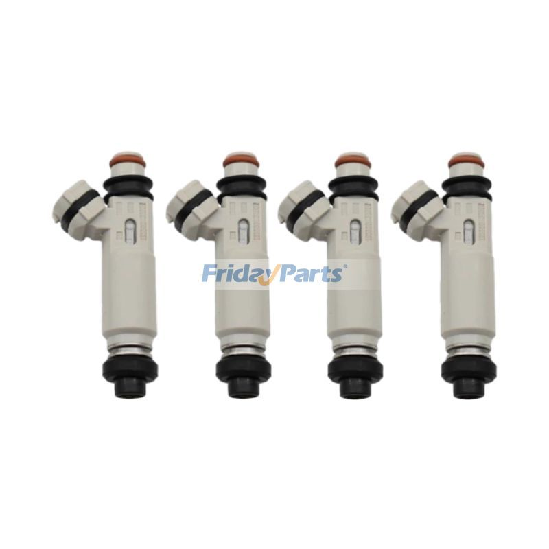 4 Pieces Fuel Injector 195500-3100 for Daihatsu Terios 1.3 16V