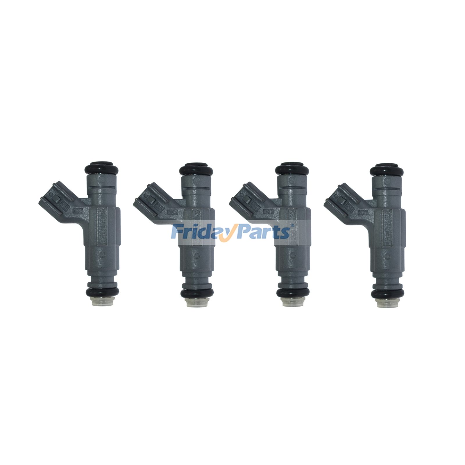 4 Pieces Fuel Injector 1S4E-9F593-A5A 1S4Z-9F593-AA 0280156046 for Ford Focus 2.0L 2002-2004