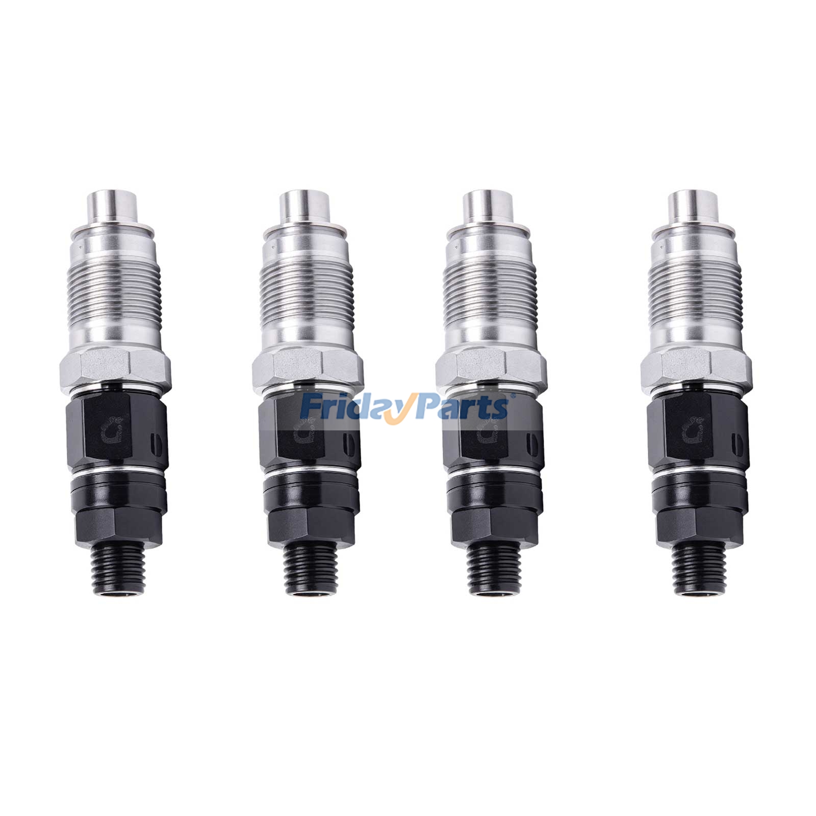 4 inyectores de combustible 23600-59175 para motores Toyota 2L 2.4L Crown Hiace Dyna Hilux para Motor,Vehículo