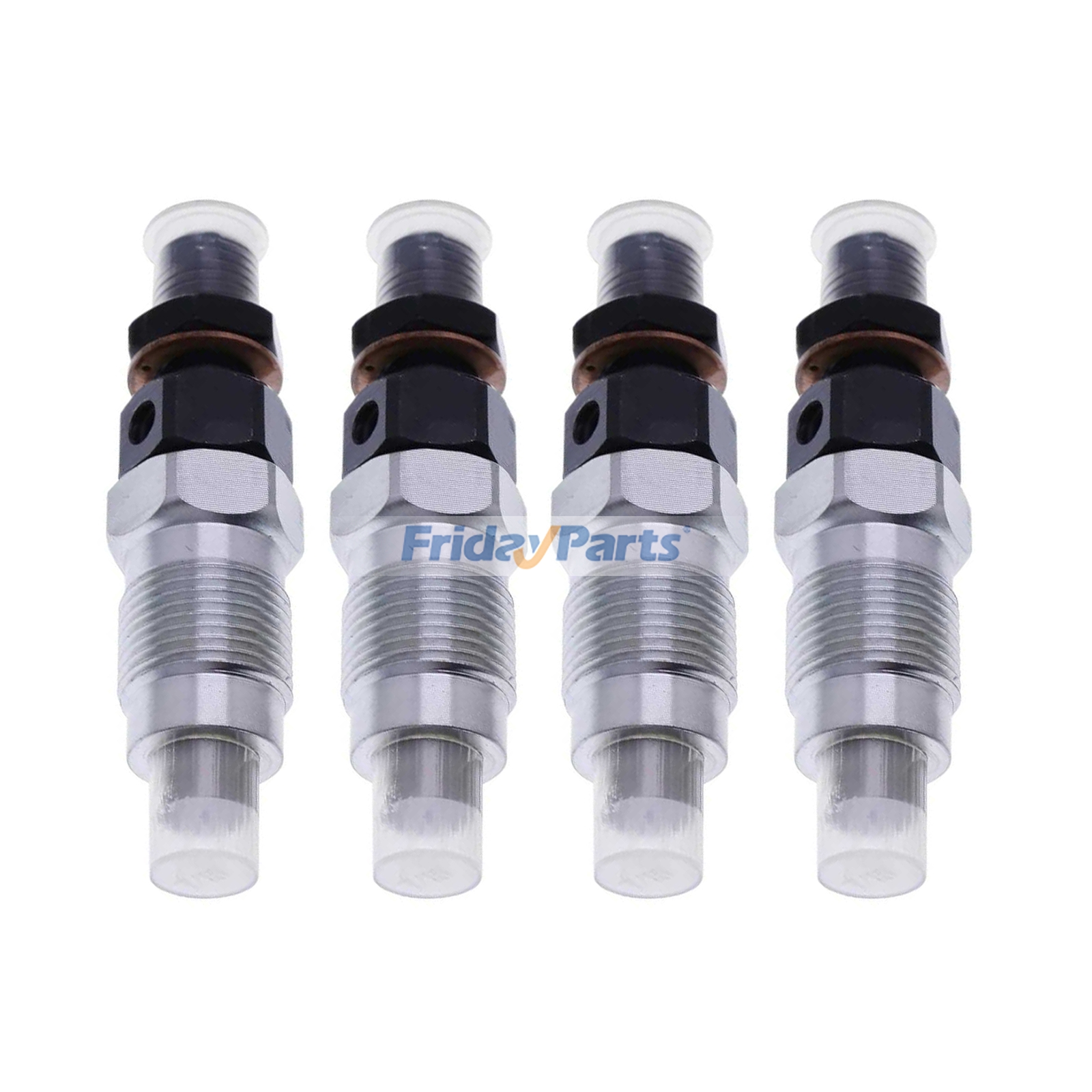 4 inyectores de combustible 23600-64130 para motor Toyota 2C-L para Motor