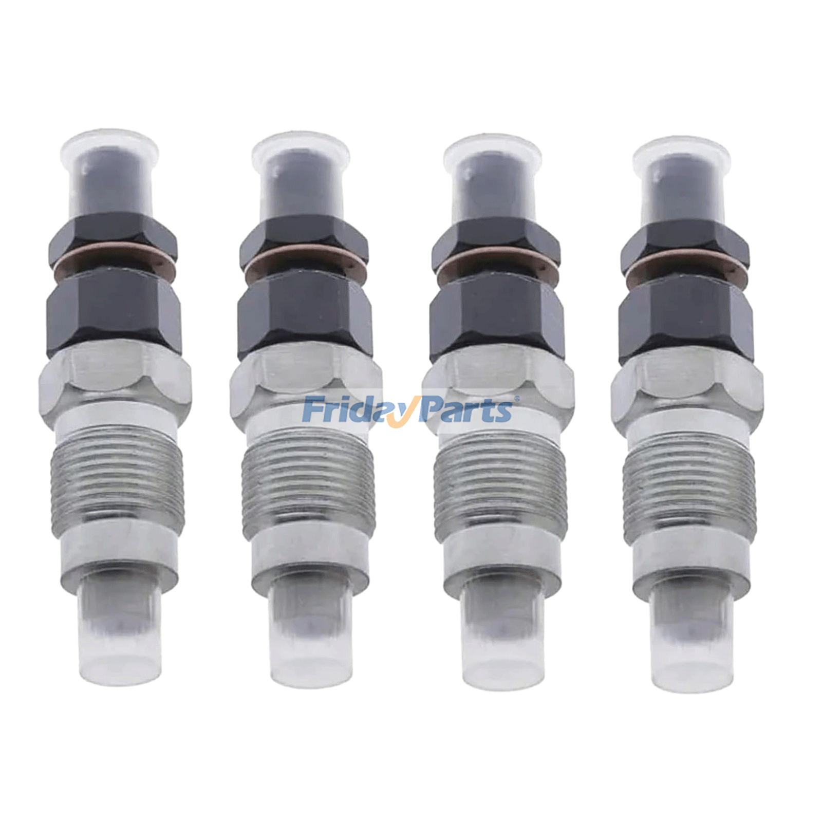 4 Pieces Fuel Injector 23600-69145 for Toyota Engine 2C-L