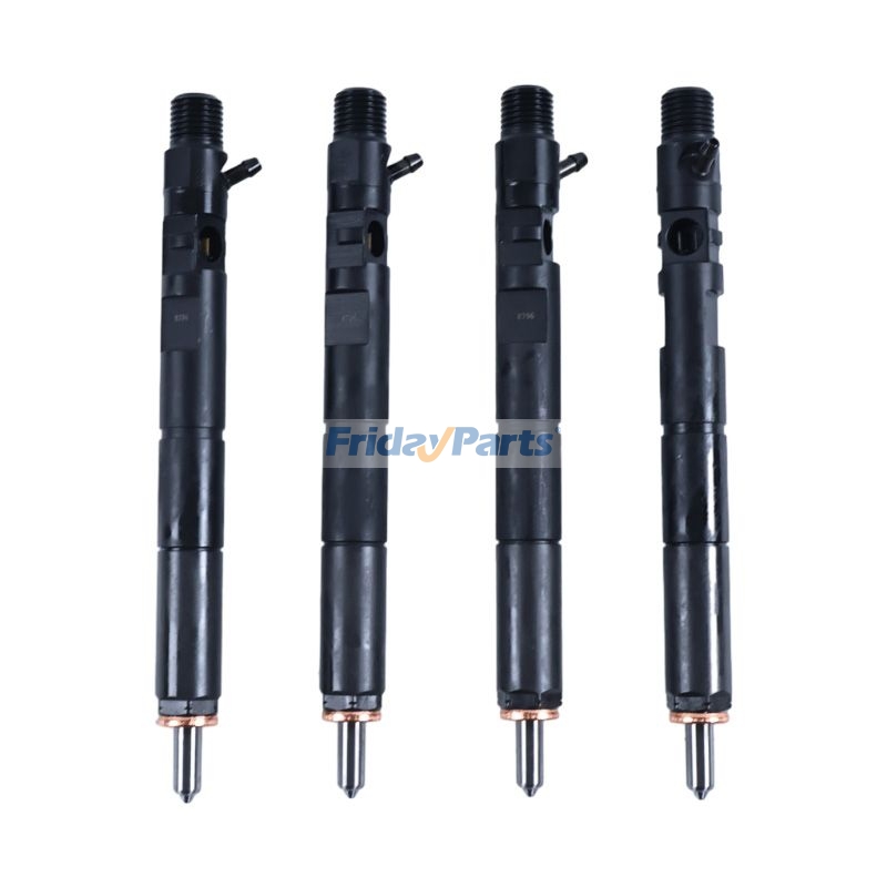 4 Pieces Fuel Injector 33801-4X500 for Hyundai Terracan Kia Carnival Sedona 1999-2001