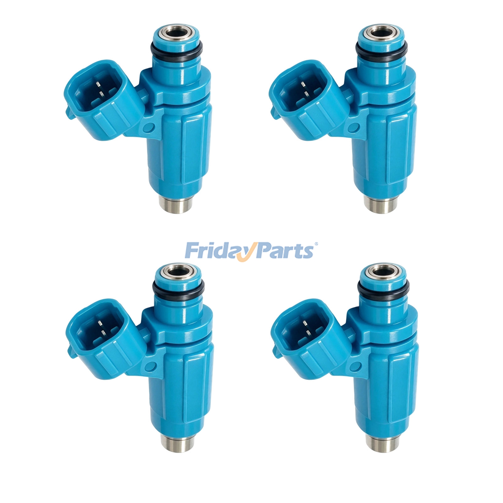 4 Pieces Fuel Injector 49033-3709 for Kawasaki Jet Ski Ultra 300LX 300X 310LX 310LX-S 310R 310X 2011-2024