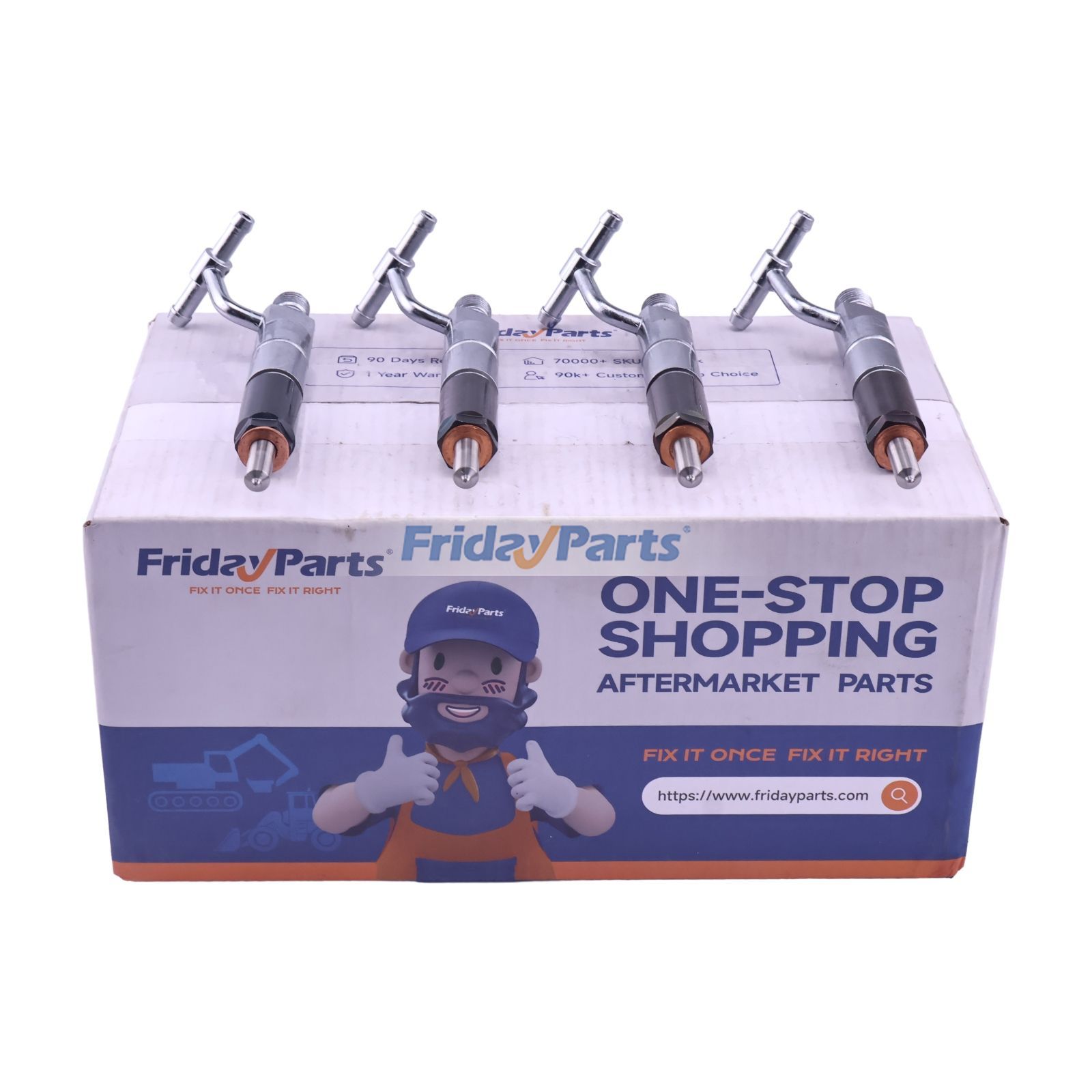 4 stück Kraftstoff Injektor 6205-11-3200 für Komatsu Motor S4D95LE-3A-2 S4D95LE-3A-2A S4D95LE-3A-2Z