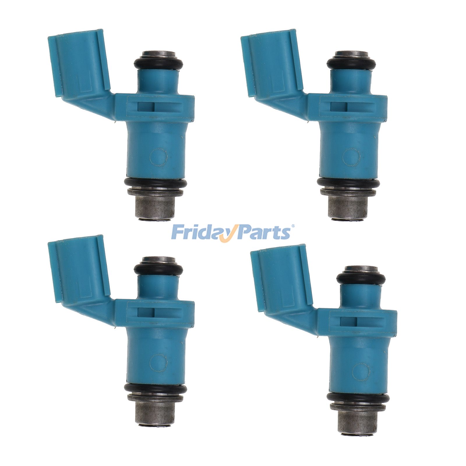 Injecteur de carburant 4 pièces 6C5-13761-00-00 pour moteur hors-bord Yamaha 40, 50 et 60 CV 4 temps