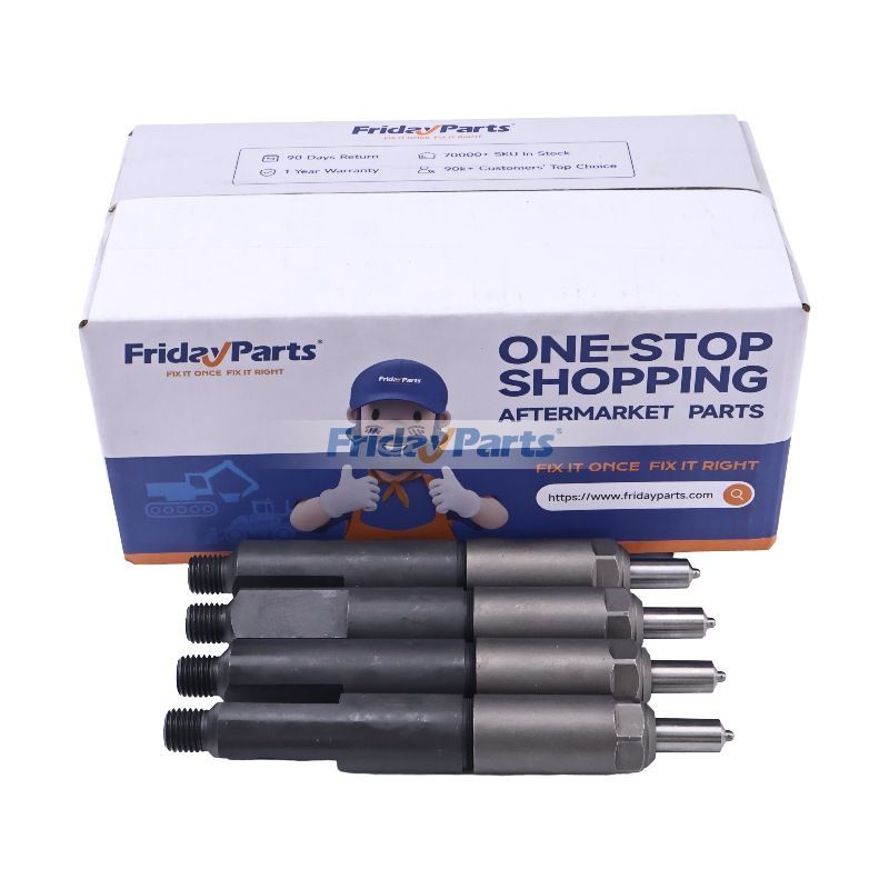 4 stück Kraftstoff Injektor 735255C91 für CASE IH Motor D-206 D-246 D-268 Traktor 484 684 695 784 895 995 4210 4230 4240