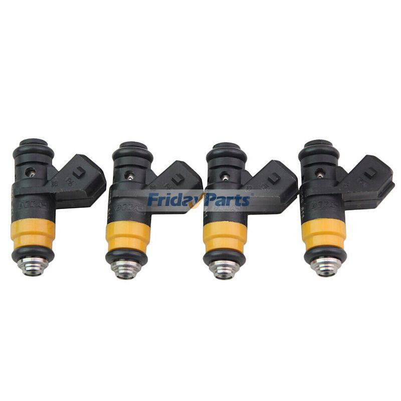 Injecteur de carburant 4 pièces 8200242376 8200240488 pour Renault Clio Laguna Megane Scenic Thalia Nissan Aprio Platina 1998-2010
