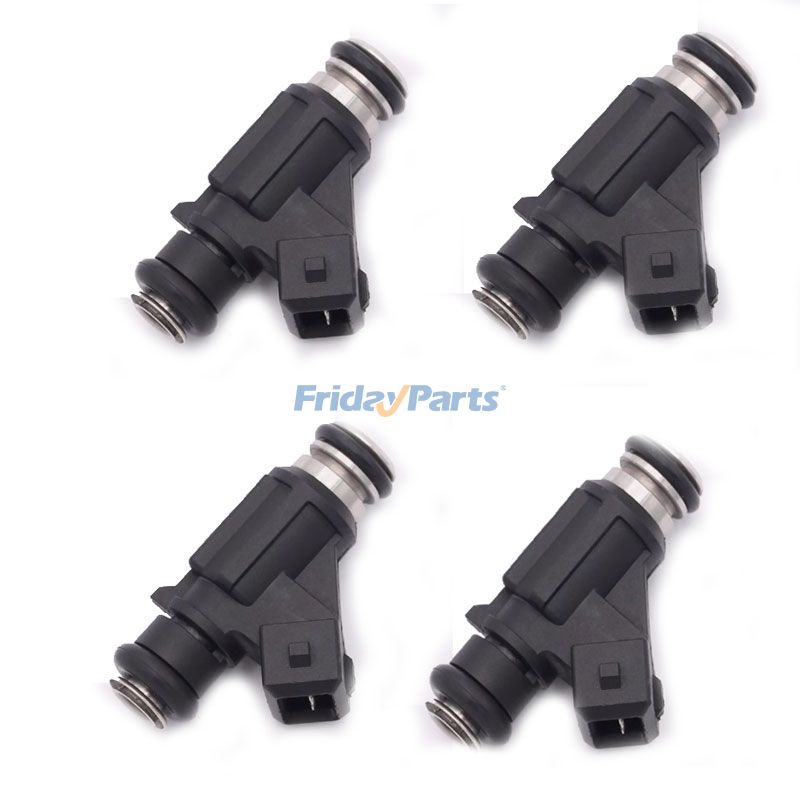 Injecteur de carburant 892123001, 4 pièces, pour moteur marin Mercury 30, 40, 50 et 60 CV, 2002-2010