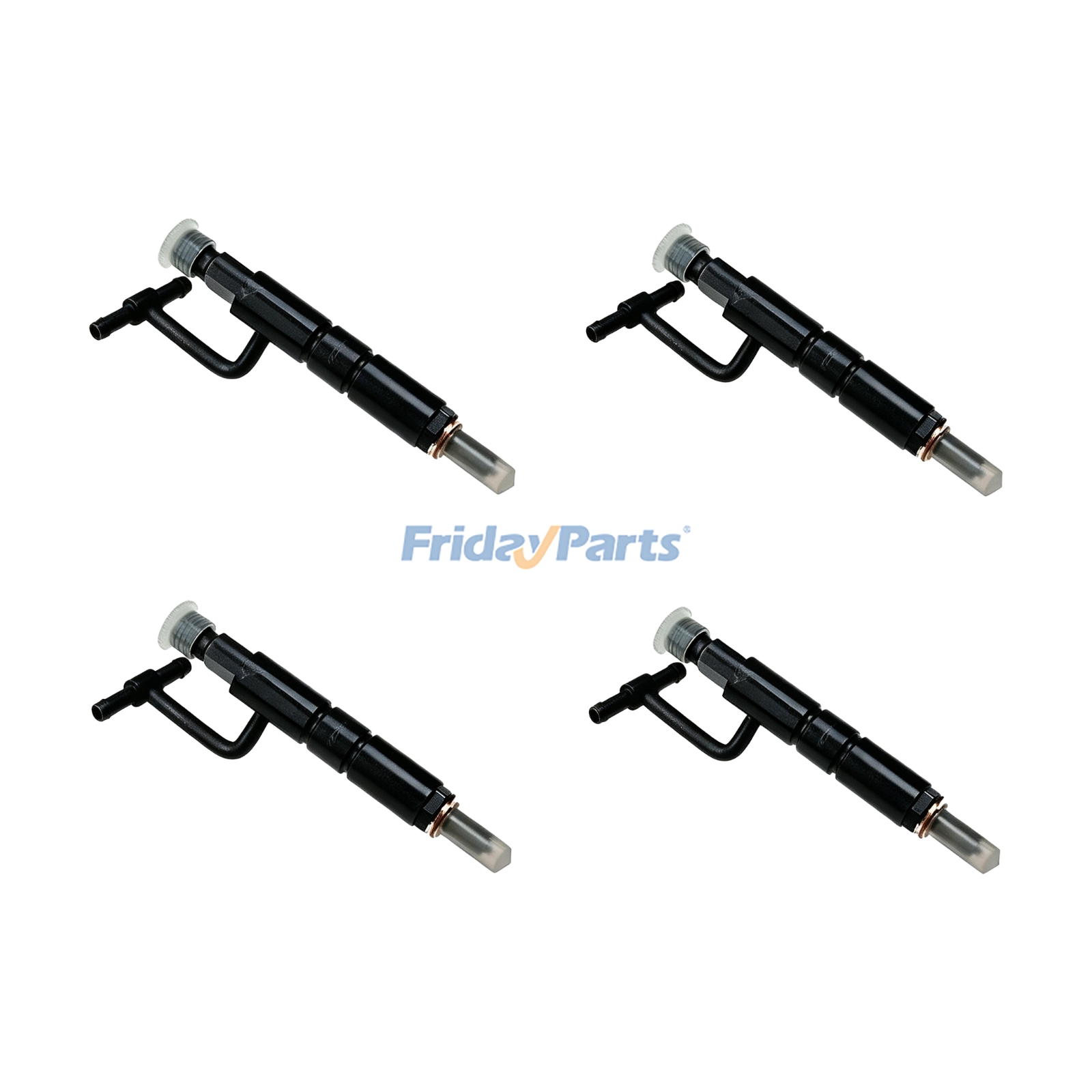 4 Pieces Fuel Injector 8970278400 for Isuzu Engine 4JA1 4JA1T 4JA1TC Pickup Truck D-MAX Rodeo