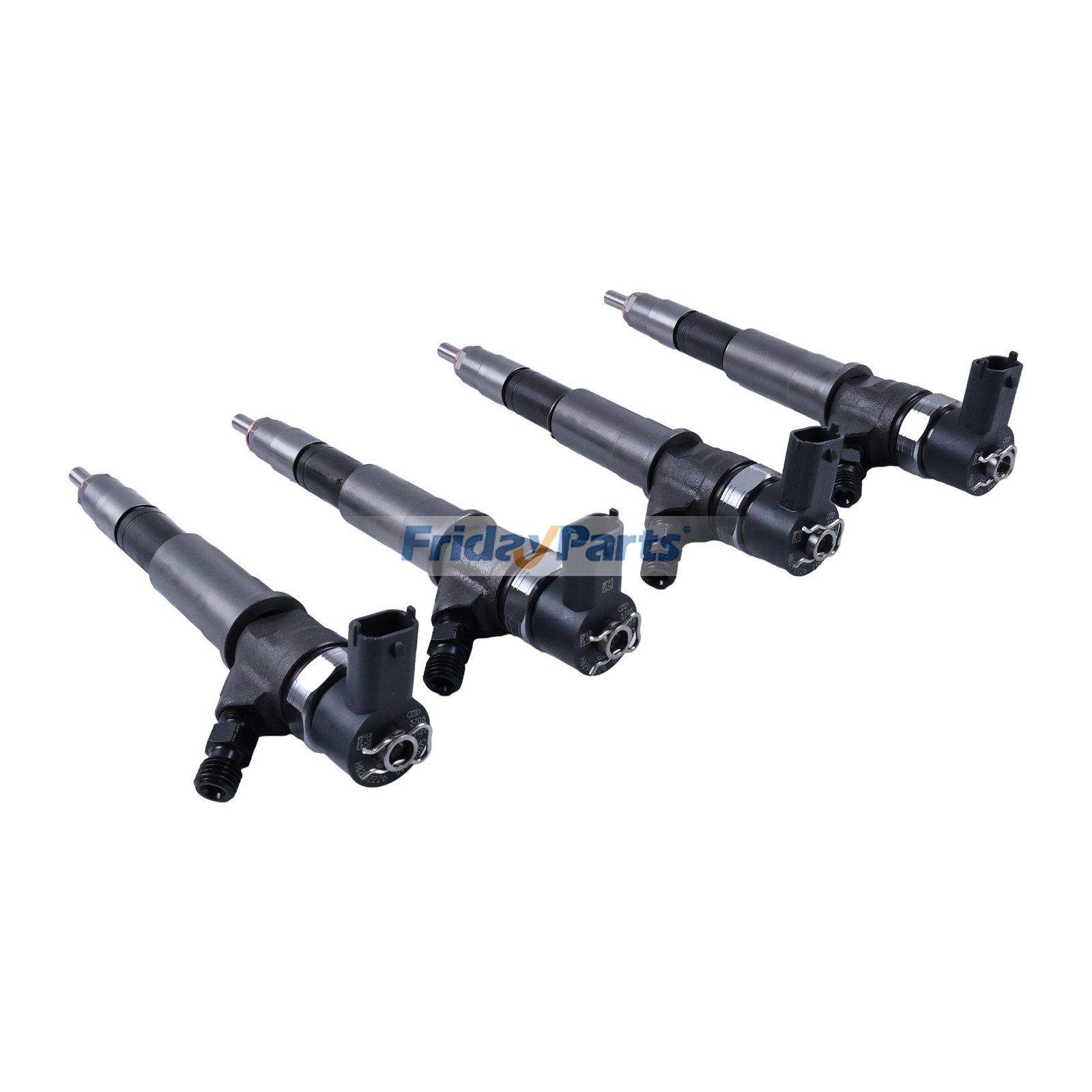 Inyector de combustible de 4 piezas 95517506 166005070R 0445110375 para Nissan Primastar Opel Vivaro Renault Trafic II Vivaro 2006-2014