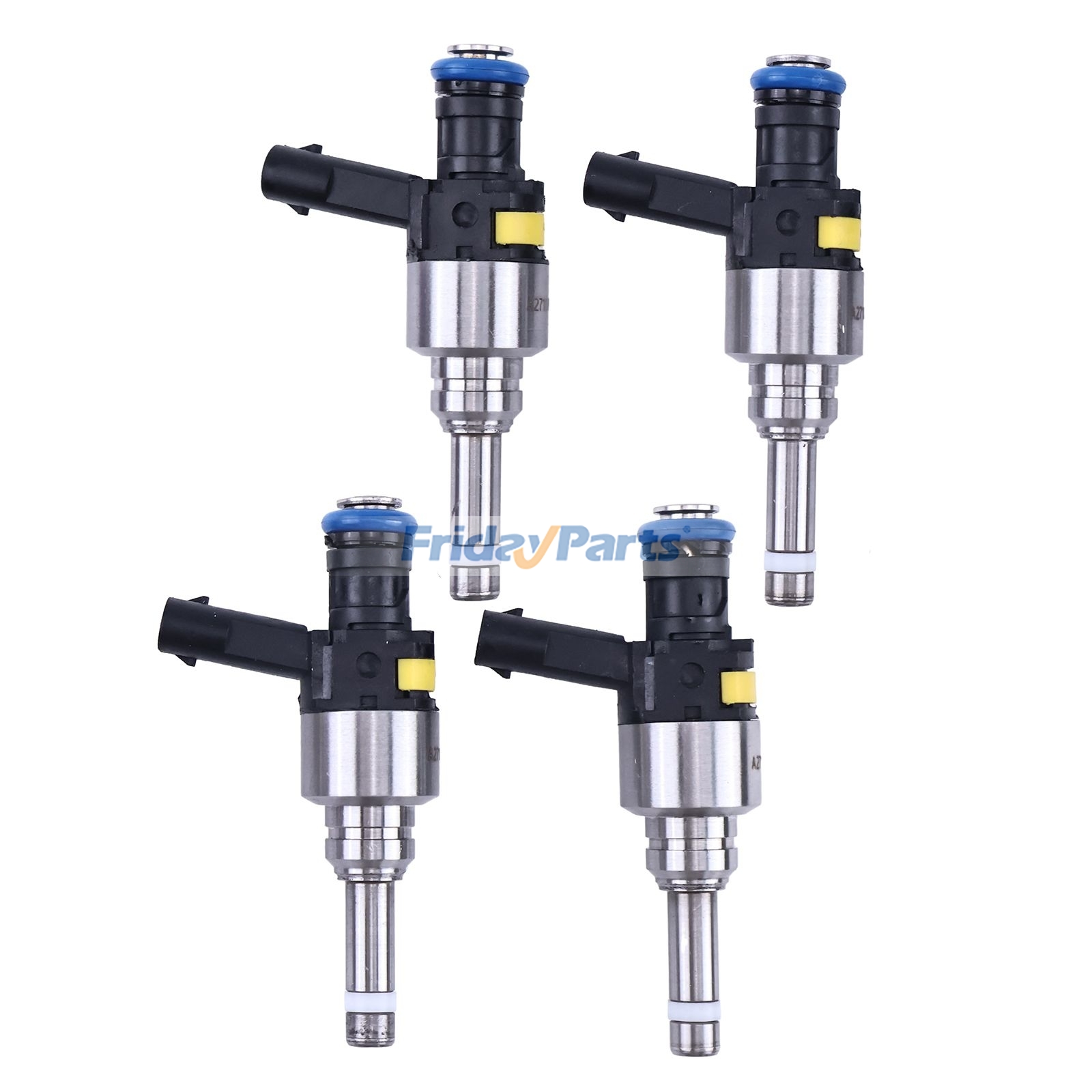4 Pieces Fuel Injector A2710791123 for Mercedes-Benz C180 C200 C250 E200 E250 SLK200 SLK250 2012-2015