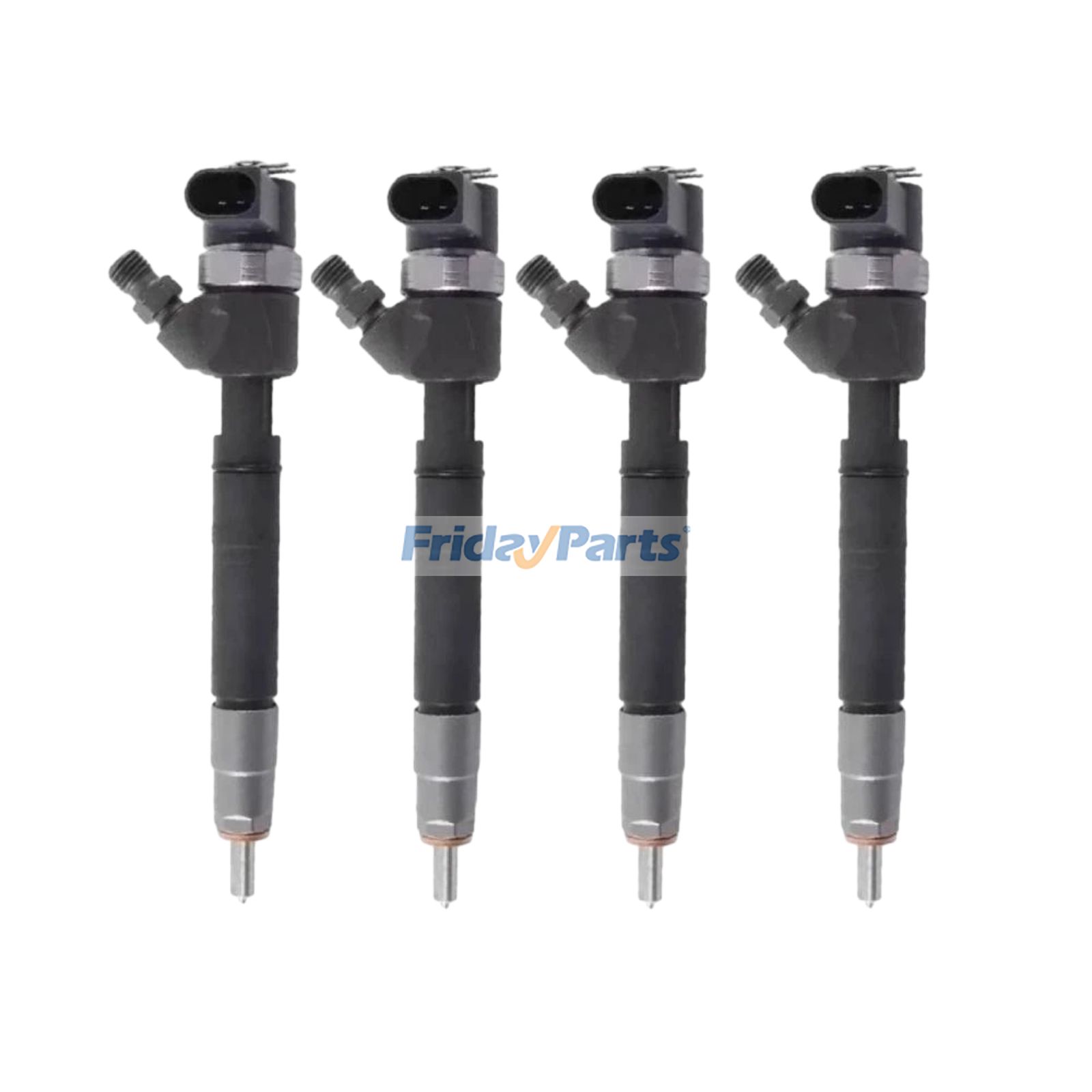 4 Pieces Fuel Injector A6480700187 0445110156 0445110155 for Mercedes-Benz E200 E270 E320 S320 2002-2009
