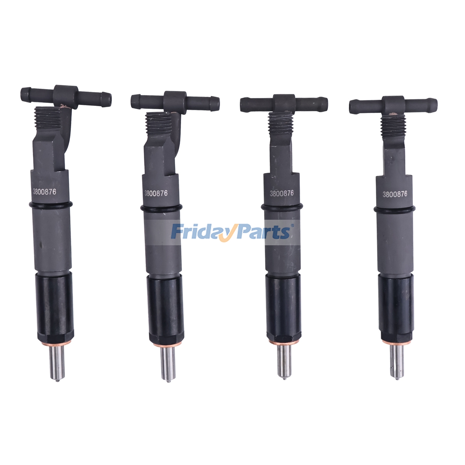 4 Pieces Fuel Injector 6205-11-3101 6205-11-3100 for Komatsu Engine S4D95LE-2 4D95LE-2C Generator EGS65-5