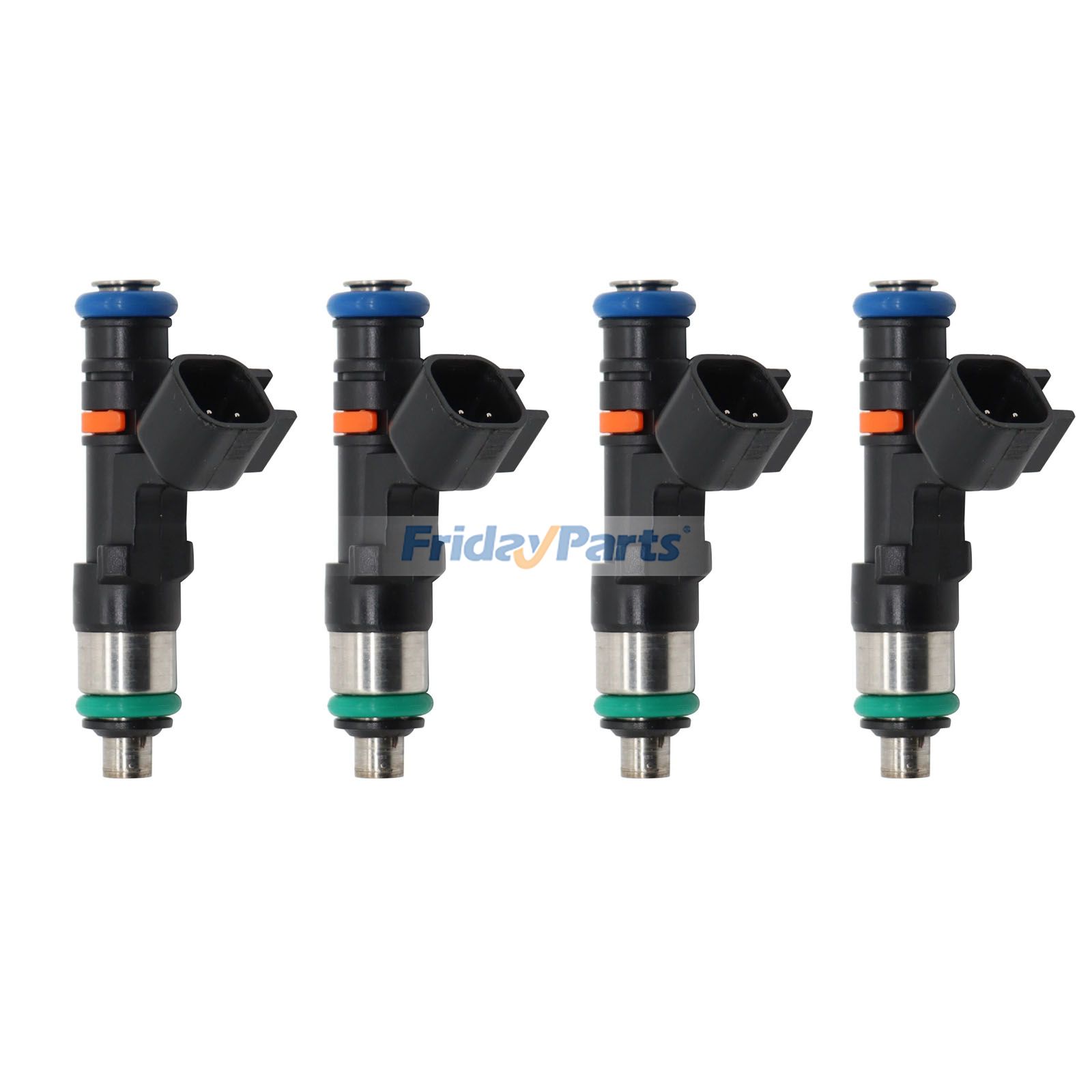 4 Pieces Fuel Injector Audi A4 TT Volkswagen Golf Jetta Passat 1999-2006 - Replaces Bosch 0280158117