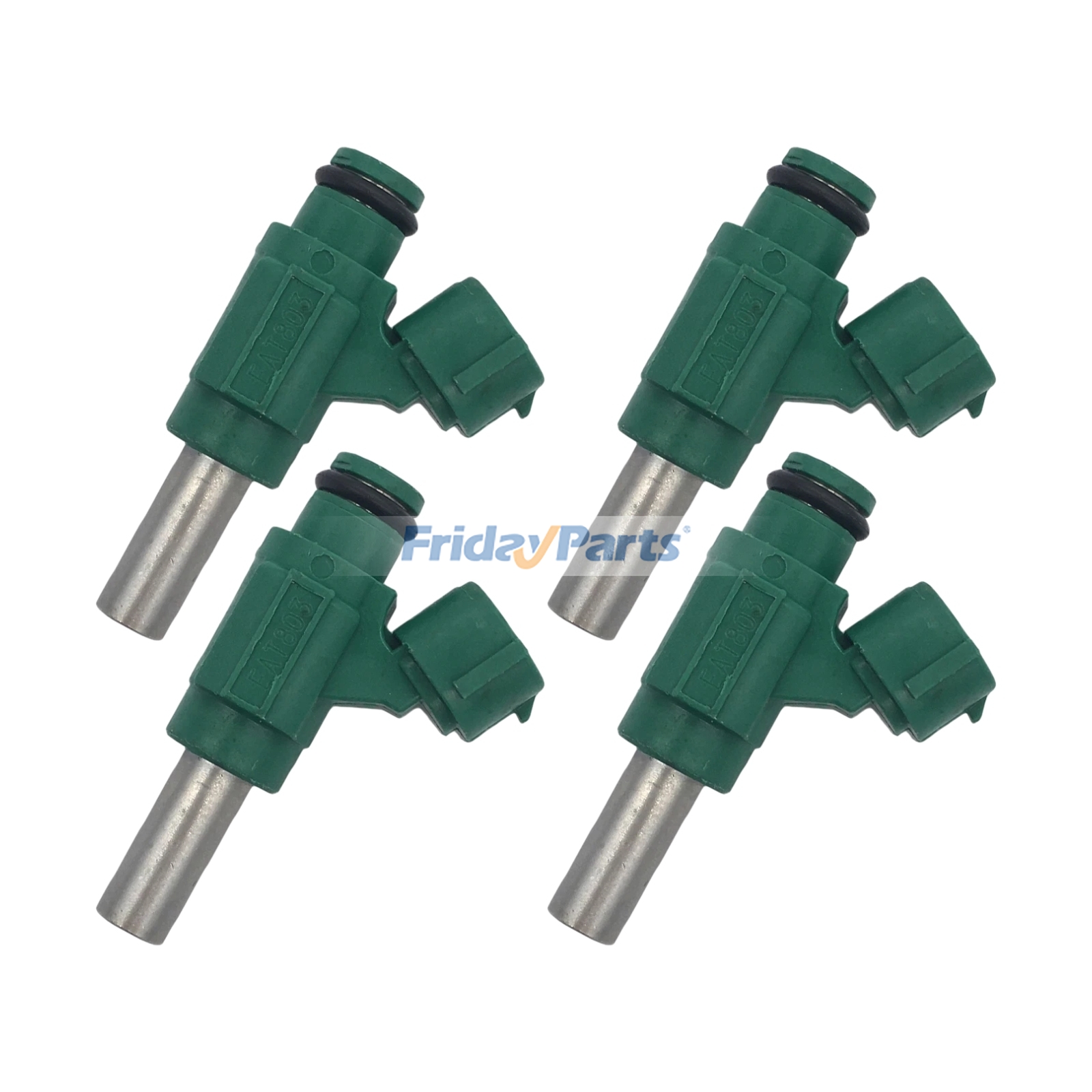 4ピース 燃料インジェクター EAT803 49033-0027 カワサキ Ninja ZX-10RR ZX-10R ZX1000 H2 SX SE 2011-2018用