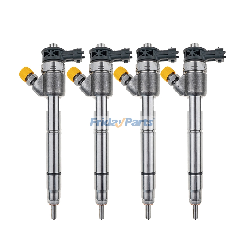 Conjunto de 4 injetores de combustível para motor Hyundai D4FC, compatível com veículos i20, i30 e ix20 1.4 CRDI (a partir de 2010).