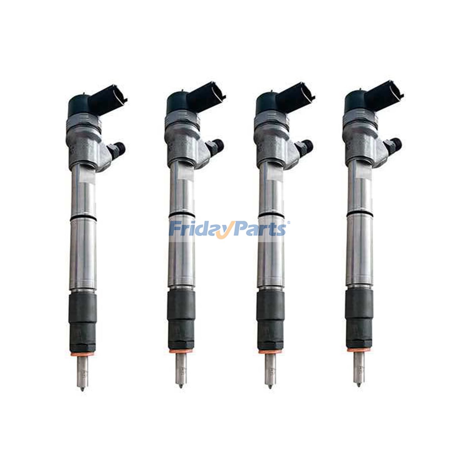 4 Pieces Fuel Injector for Yunnei Engine 4D19TCI - Replaces Bosch 0445110318