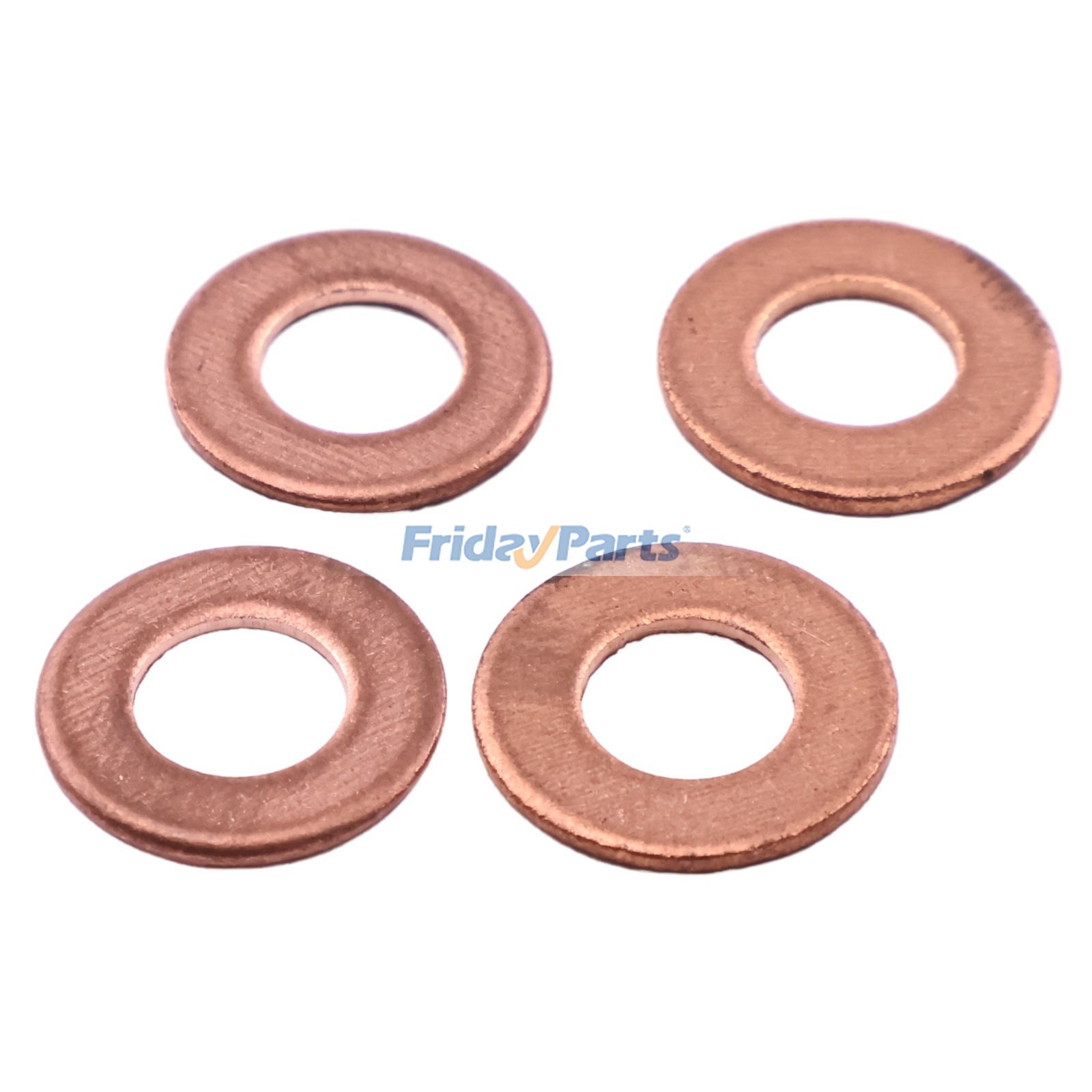 4 Pieces Fuel Injector Gasket 1G796-53620 1J864-53620 for Kubota Engine V3800 V2403 D1703 D1803 Tractor L2501 L3506 L4802 M5040 M6040 M7040 M8540