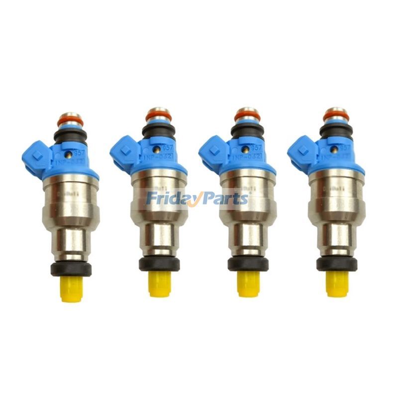4 stück Kraftstoff Injektor MDH182 INP062 für 1993-1996 Mitsubishi Mirage Plymouth Colt Vista