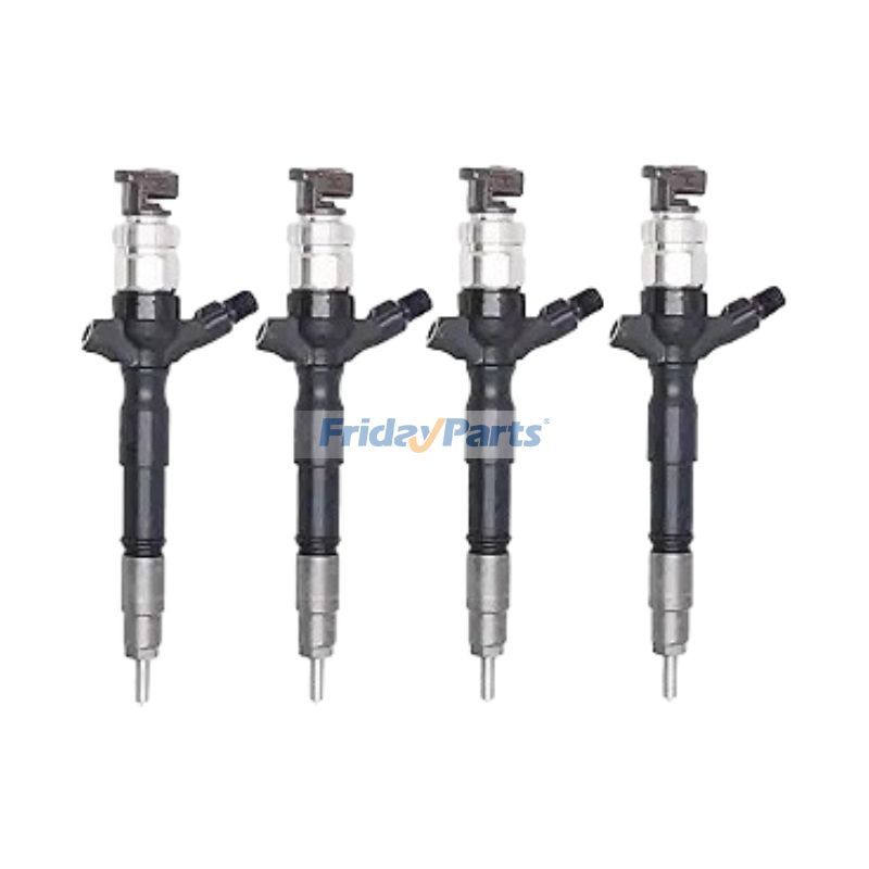 4 stück Kraftstoff Injektor Düse 23670-UL010 für Toyota Motor 1KD Gabelstapler 8FD35U 8FD40U 8FD45U 8FD50U 8FD60U 8FD70U 8FD80U