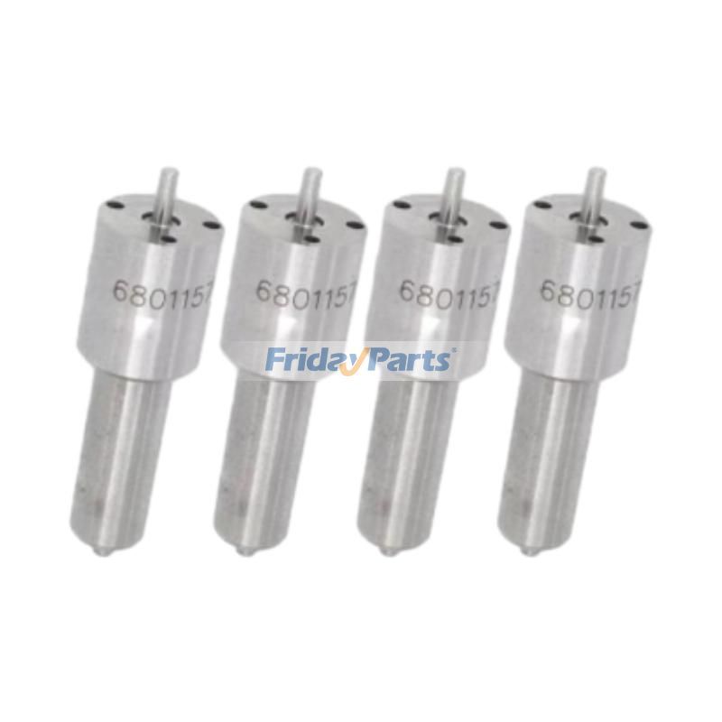 4 Pieces Fuel Injector Nozzle 6801157 2645A621 for Perkins Engine 1004.4T Massey Ferguson 3075 3080 4245 4255 4260 4265 4315