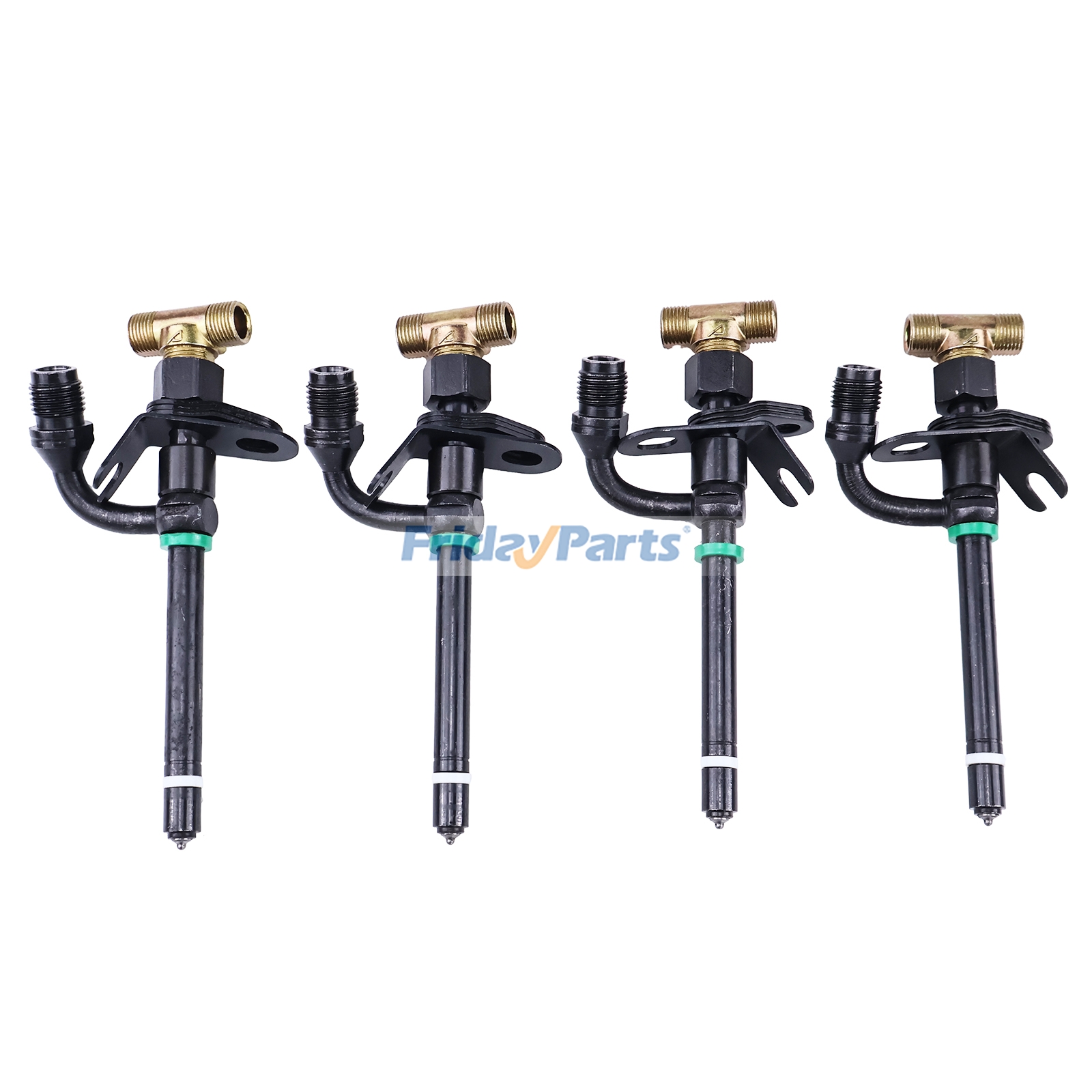 4 Pieces Fuel Injector SE500820 SE501098 for John Deere Engine 4045 4039 Loader 210C 310C 315C 300D 310D
