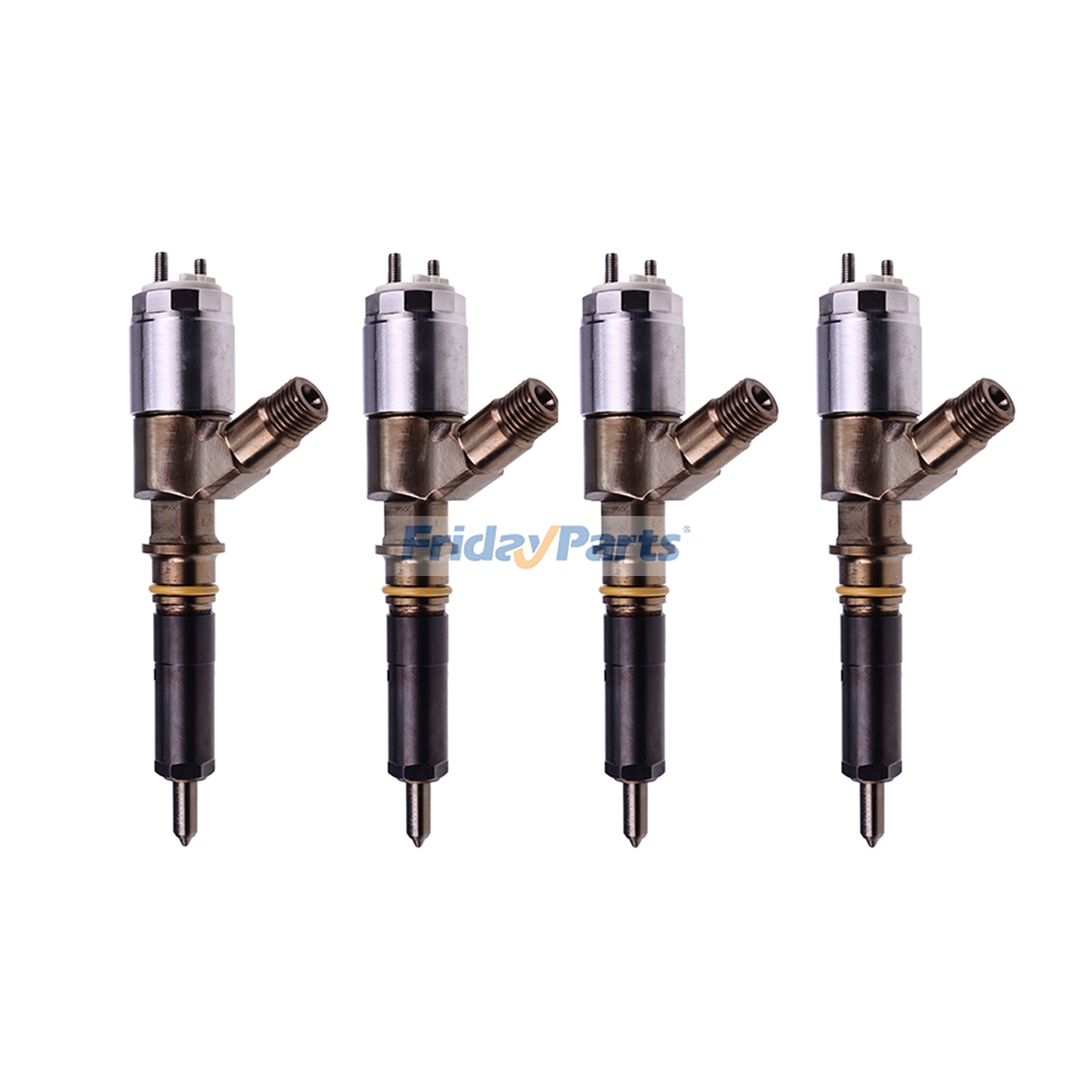 4 Pieces Fuel Injector XJAF-02679 for Hyundai Excavator R140LC-9 R140LC-7A R160LC-9 R160LC-7A R180LC-9