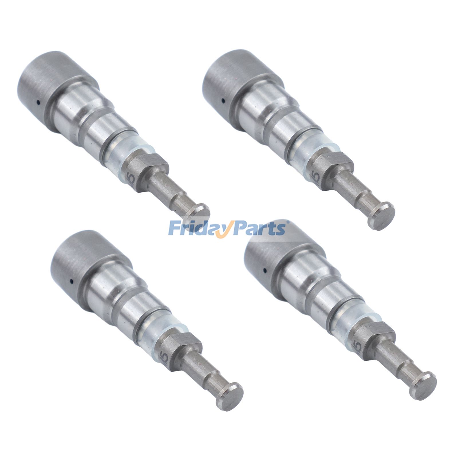 4 Pieces Fuel Pump Injector Plunger 129506-51100 140153-6920 for Yanmar Engine 3TNE84 3TNC88 4TNE84 4TNE88 Komatsu Wheel loader WA30 Excavator PC25-1 PC25R PC30