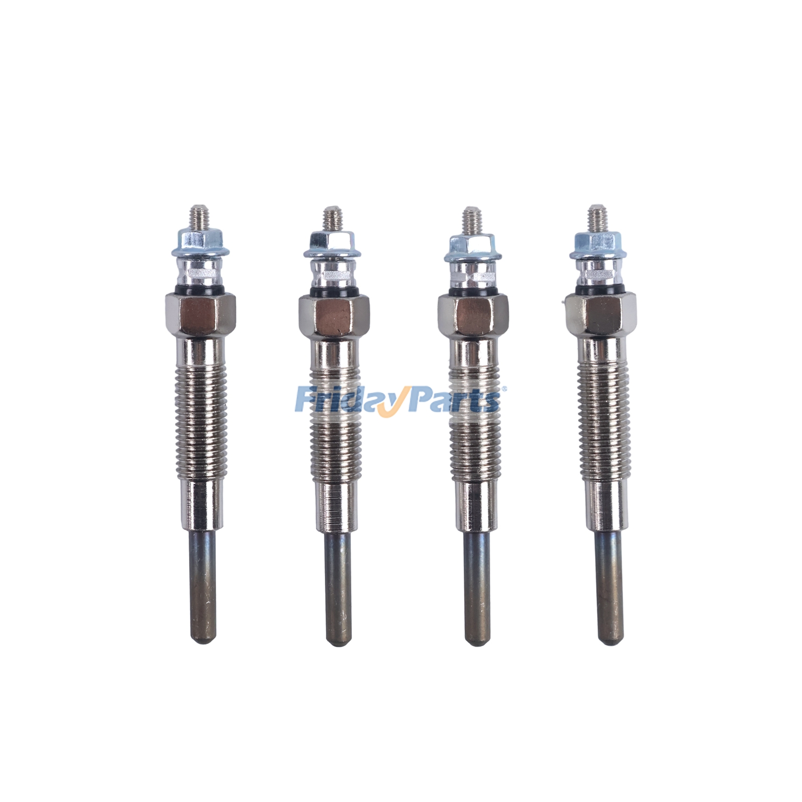 4 Pieces Glow Plug 199-2356 for Mitsubishi Engine S3L2 S4L2 K4N S3Q2 S4Q2T Caterpillar CAT Excavator 302.5C 303 303.5C 303.5D 303CCR 304 304CCR 304DCR 305 305.5D 305CCR 305DCR