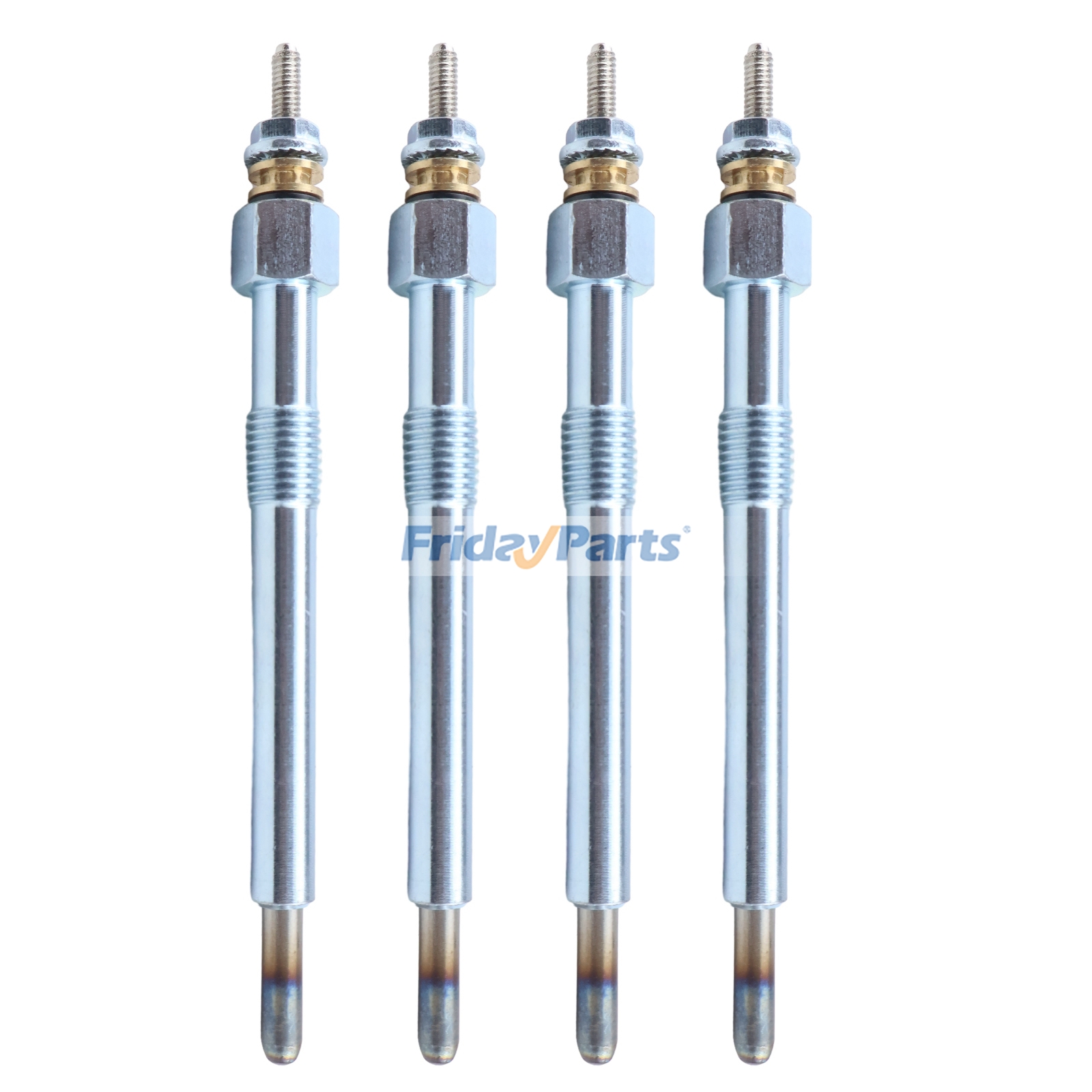 4 bougies de préchauffage 25-39238-00 25-38150-01 pour moteur Carrier CT4.134DI, groupe frigorifique Vector 1950MT, 1950, 1850MT, 1850, 1800, 1800MT